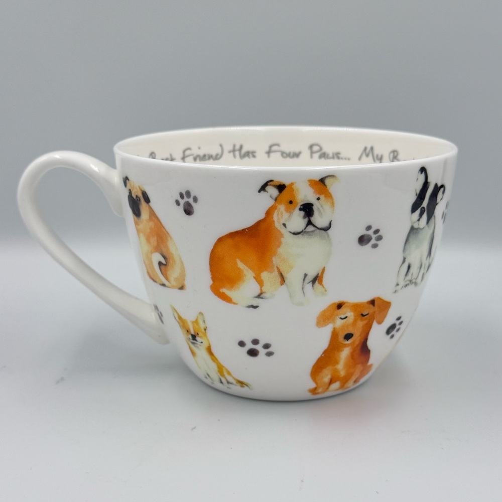 Portobello by Design “My Best Friend Has Four Paws” 20oz XL Coffee Mug